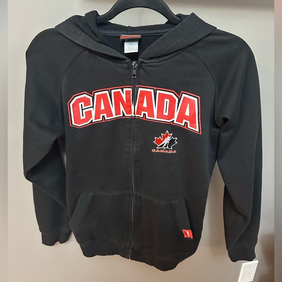 TEAM CANADA | Youth Zip Up Hoodie - Picture 1 of 5